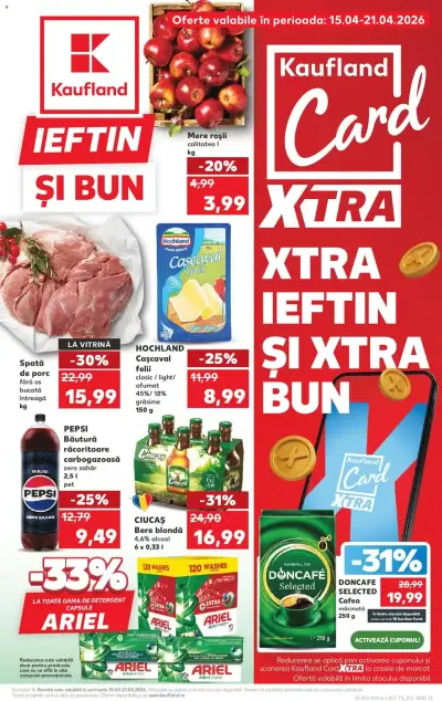 Kaufland Catalog: Ofertă actuală din 15.04.2026