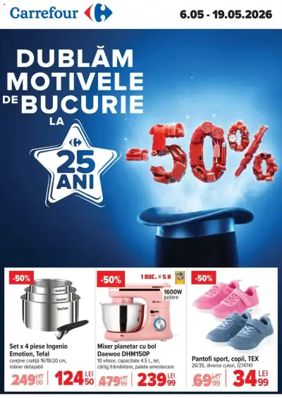 Catalog Carrefour: Ofertă actuală din 06.05.2026
