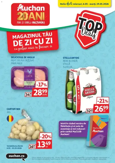 Auchan online catalog: Ofertă actuală din 06.05.2026