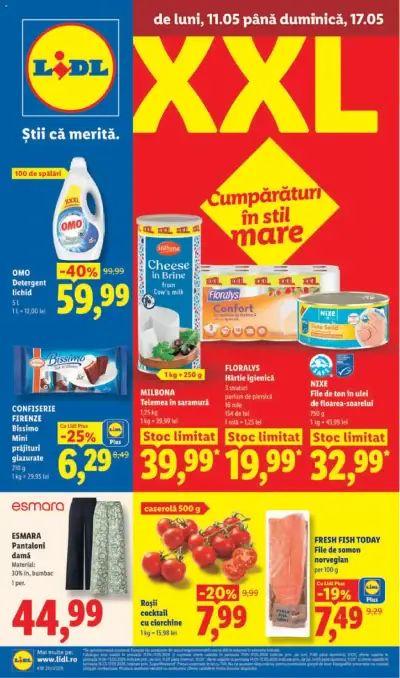 Catalog Lidl online: Ofertă actuală din 11.05.2026