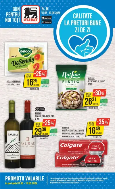 Catalog Mega Image online: Ofertă actuală din 07.05.2026