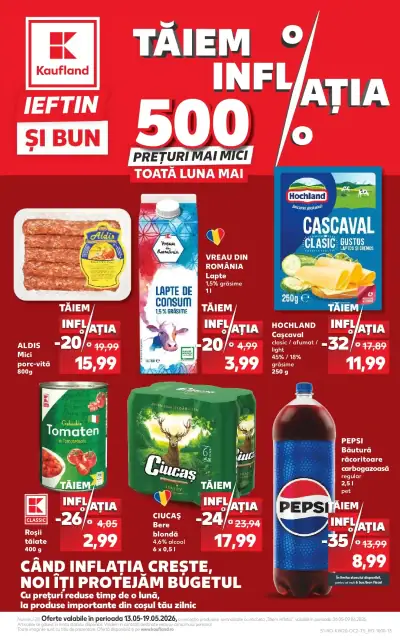 Kaufland Domnesti: Ofertă actuală din 13.05.2026