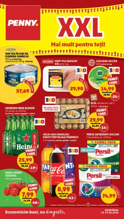 Catalog PENNY nou: Ofertă actuală din 13.05.2026