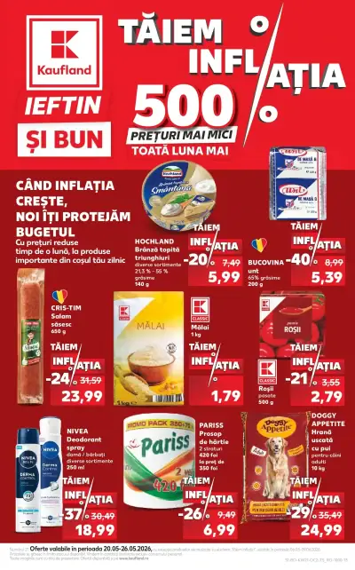 Kaufland Domnesti: Ofertă actuală din 20.05.2026