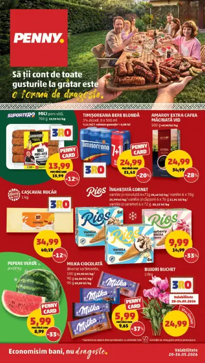 Catalog PENNY nou: Ofertă actuală din 20.05.2026