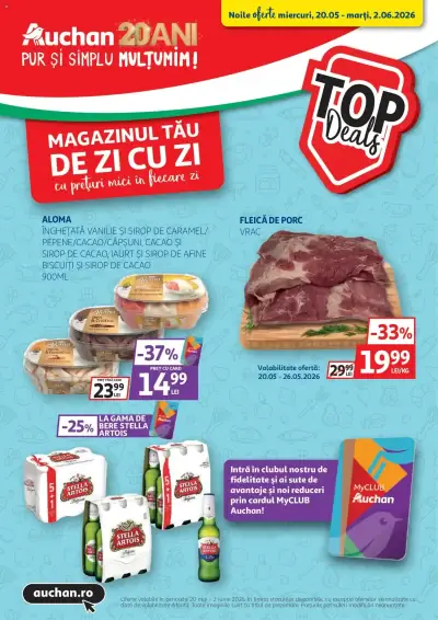 Auchan online catalog: Ofertă actuală din 20.05.2026
