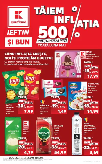 Kaufland Domnesti: Ofertă actuală din 27.05.2026