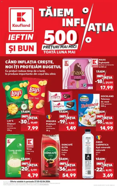 Kaufland Catalog: Ofertă actuală din 27.05.2026