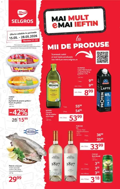 Selgros Catalog: Ofertă actuală din 15.05.2026