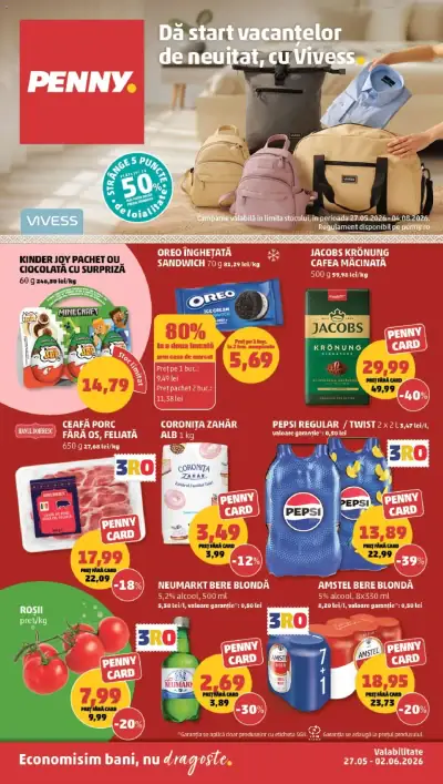PENNY Catalog: Ofertă actuală din 27.05.2026