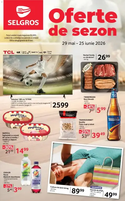 Selgros Catalog Oferte de sezon: Ofertă actuală din 29.05.2026