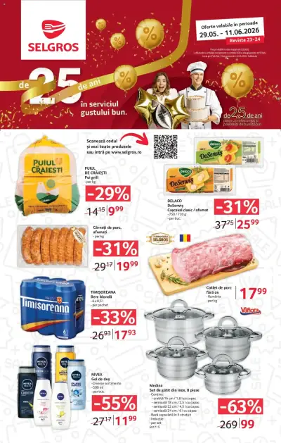 Selgros Catalog: Ofertă actuală din 29.05.2026