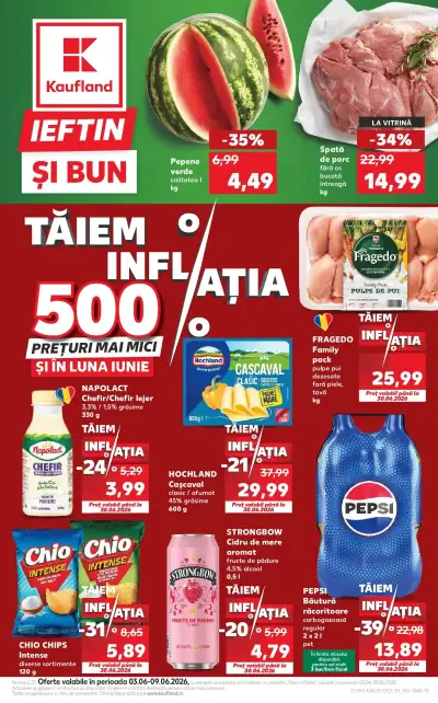 Kaufland Domnesti: Ofertă actuală din 03.06.2026