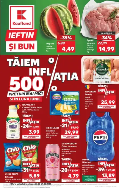 Kaufland Catalog: Ofertă actuală din 03.06.2026