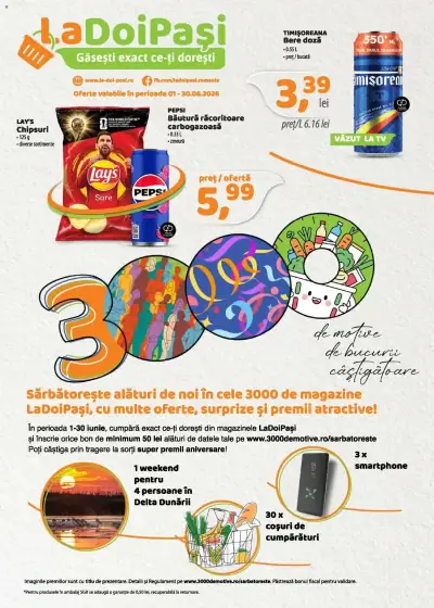 LaDoiPași Catalog: Ofertă actuală din 01.06.2026