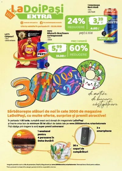 LaDoiPași Catalog extra: Ofertă actuală din 01.06.2026