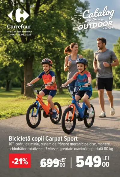 Carrefour Catalog Outdoor: Ofertă actuală din 03.06.2026