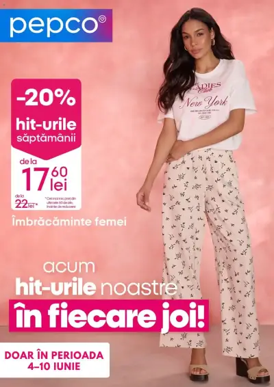 Pepco Catalog: Ofertă actuală din 04.06.2026