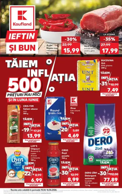 Kaufland Catalog: Ofertă actuală din 10.06.2026