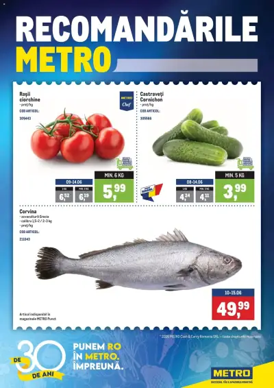 Metro Catalog: Ofertă actuală din 08.06.2026