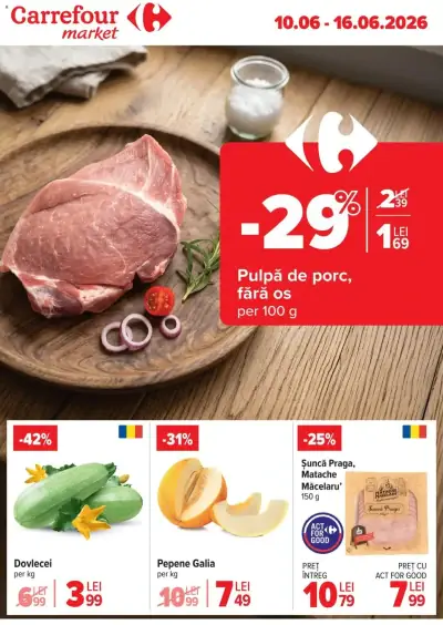 Carrefour Catalog Market: Ofertă actuală din 10.06.2026