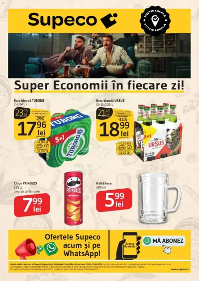 Supeco Catalog Dragomiresti Bere & Chips: Ofertă actuală din 11.06.2026