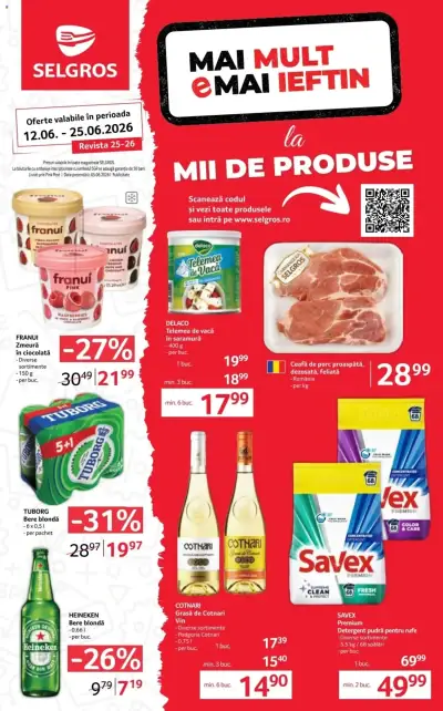 Selgros Catalog: Ofertă actuală din 12.06.2026