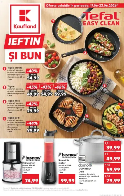 Kaufland București: Ofertă actuală din 17.06.2026