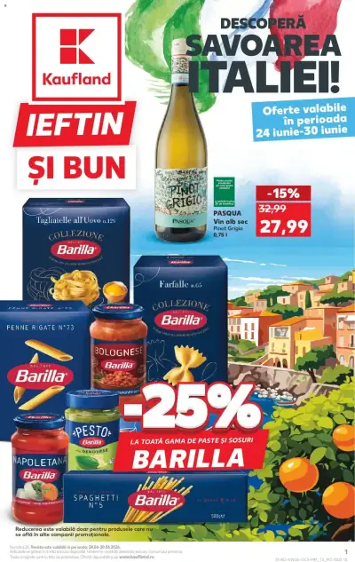 Kaufland Catalog Tematic: Ofertă actuală din 24.06.2026