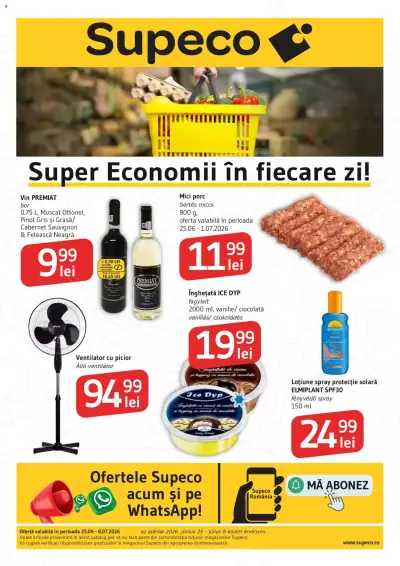 Supeco Catalog Bilingv: Ofertă actuală din 25.06.2026
