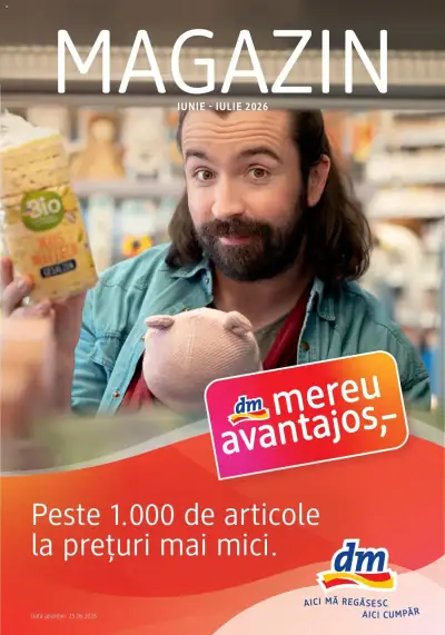 DM drogeriemarkt Catalog: Ofertă actuală din 25.06.2026