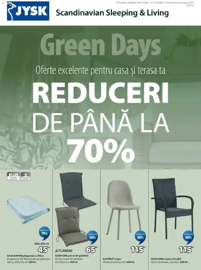 JYSK Catalog: Ofertă actuală din 26.06.2026