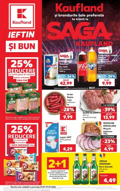 Kaufland Catalog: Ofertă actuală din 01.07.2026
