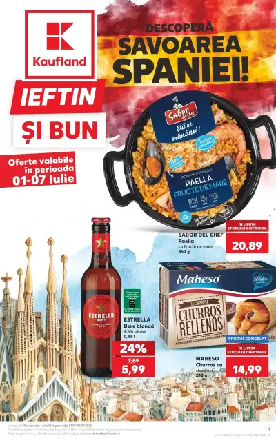 Kaufland Voluntari: Ofertă actuală din 01.07.2026