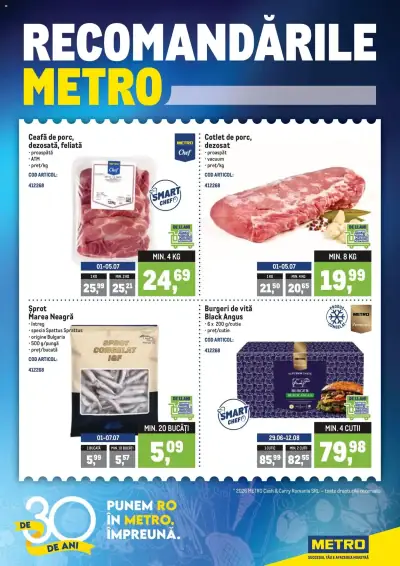 Metro Catalog: Ofertă actuală din 29.06.2026