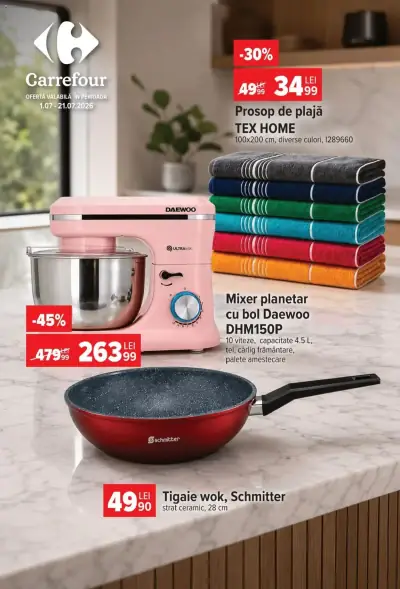 Carrefour Catalog Nonfood: Ofertă actuală din 01.07.2026