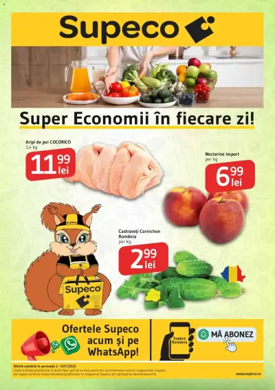 Supeco Catalog: Ofertă actuală din 02.07.2026