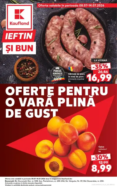 Kaufland Catalog Oferta Speciala: Ofertă actuală din 08.07.2026