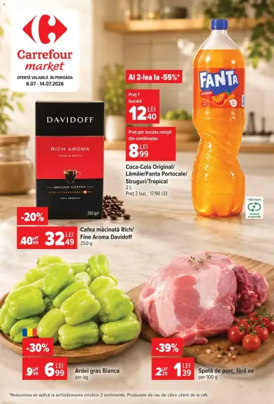 Carrefour Catalog Market: Ofertă actuală din 08.07.2026