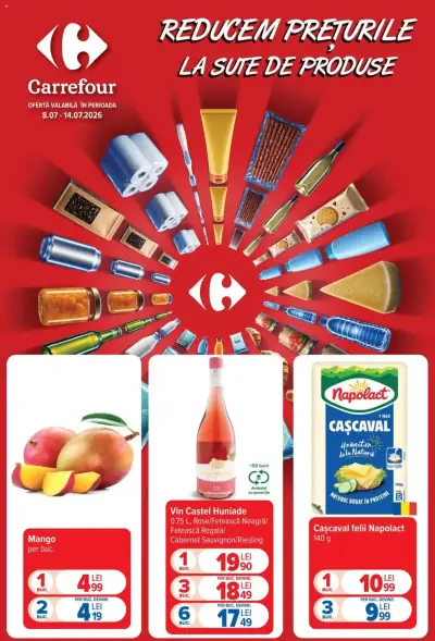 Carrefour Catalog: Ofertă actuală din 08.07.2026