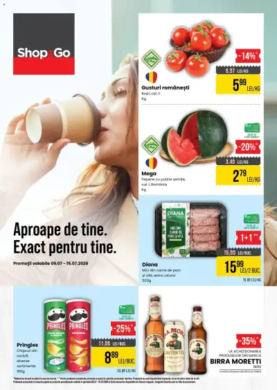 Mega Image Catalog Shop&Go: Ofertă actuală din 09.07.2026