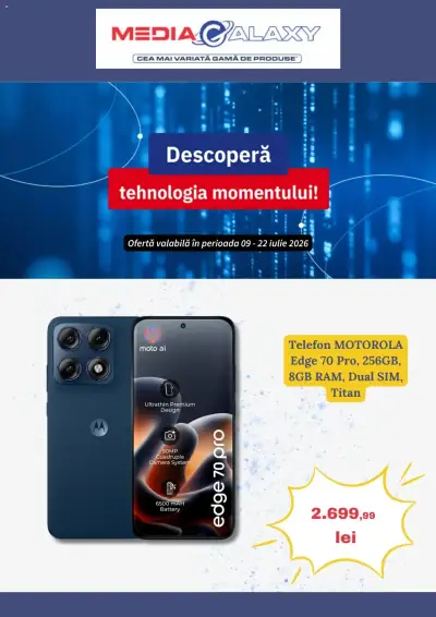 Media Galaxy Catalog: Ofertă actuală din 09.07.2026