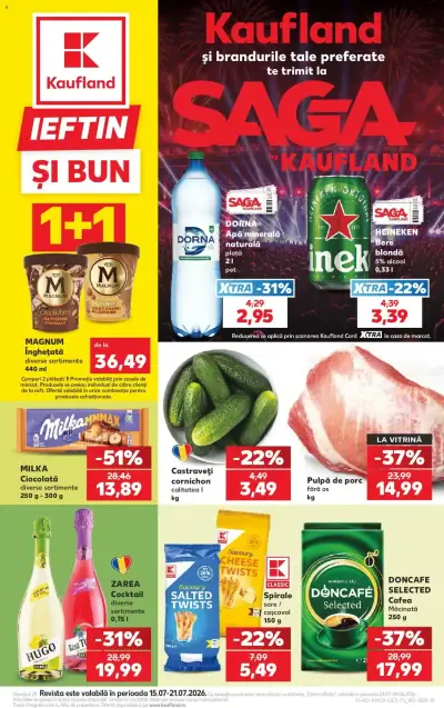 Kaufland Catalog: Ofertă actuală din 15.07.2026