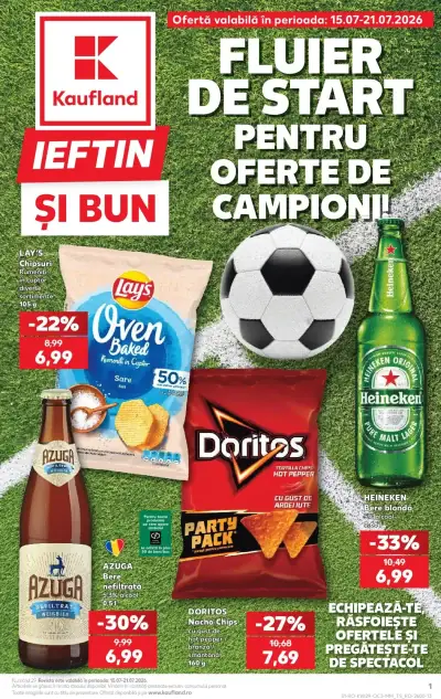Kaufland Catalog Tematic: Ofertă actuală din 15.07.2026