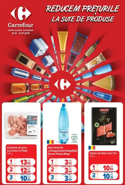 Carrefour Catalog: Ofertă actuală din 15.07.2026