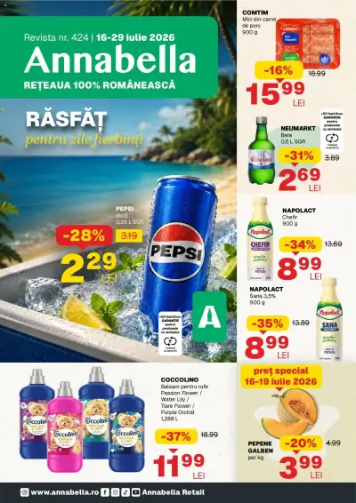 Annabella Catalog: Ofertă actuală din 16.07.2026