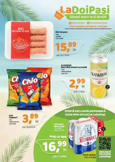 LaDoiPași Catalog: Ofertă actuală din 16.07.2026