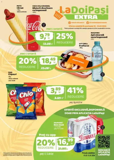 LaDoiPași Catalog extra: Ofertă actuală din 16.07.2026