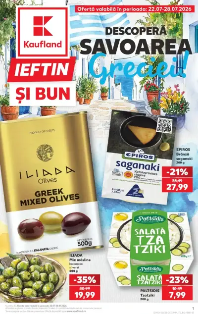Kaufland Catalog Tematic: Ofertă actuală din 22.07.2026