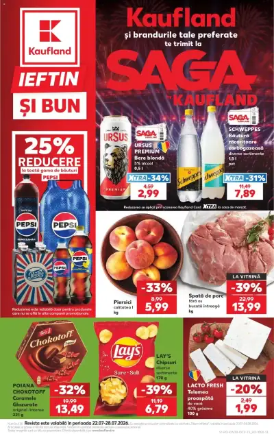 Kaufland Catalog: Ofertă actuală din 22.07.2026